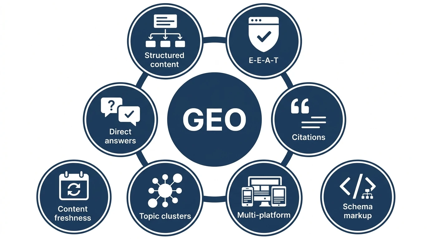 GEO İçin 8 Optimizasyon Stratejisi
